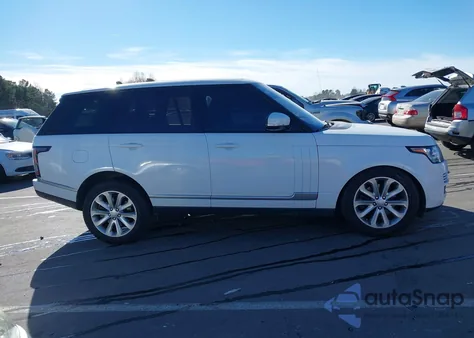 2016 Land Rover Range Rover 3.0L V6 Turbocharged Diesel Hse Td6 из США, поврежденный, VIN SALGS2KF4GA245080